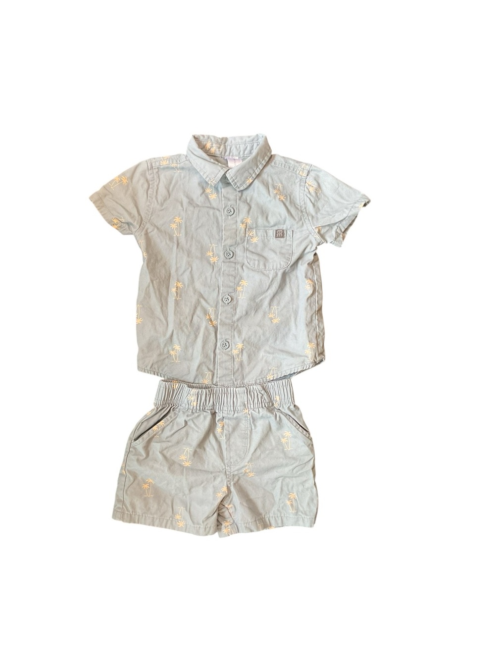 Modern Moments Matching Shirt & Shorts Set